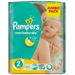 Подгузники, Pampers (Памперс) 3-6 кг р. 2 80 шт нью беби мини