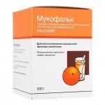 Мукофальк, гран. д/приг. сусп. 300 г №1 апельс.