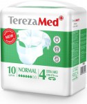 Подгузники для взрослых, Terezamed (Терезамед) р. 4 XL (120-160 см) 10 шт нормал экстра лардж