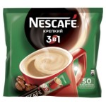 Кофе, Nescafe (Нескафе) 16 г №50 3 в 1 крепкий