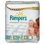 Подгузники, Pampers (Памперс) 7-18 кг №24 актив беби макси